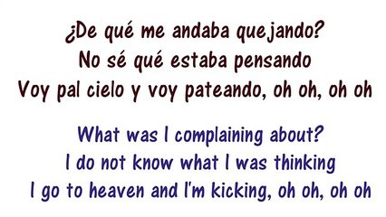 Shakira - Me enamoré Lyrics English and Spanish - Translation (cover)