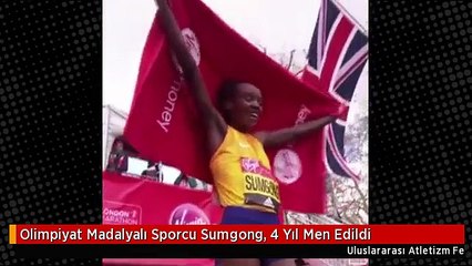 Olimpiyat Madalyalı Sporcu Sumgong, 4 Yıl Men Edildi