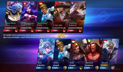 Alucard Super 1 Vs Semua di Bantaii - Mobile Legend