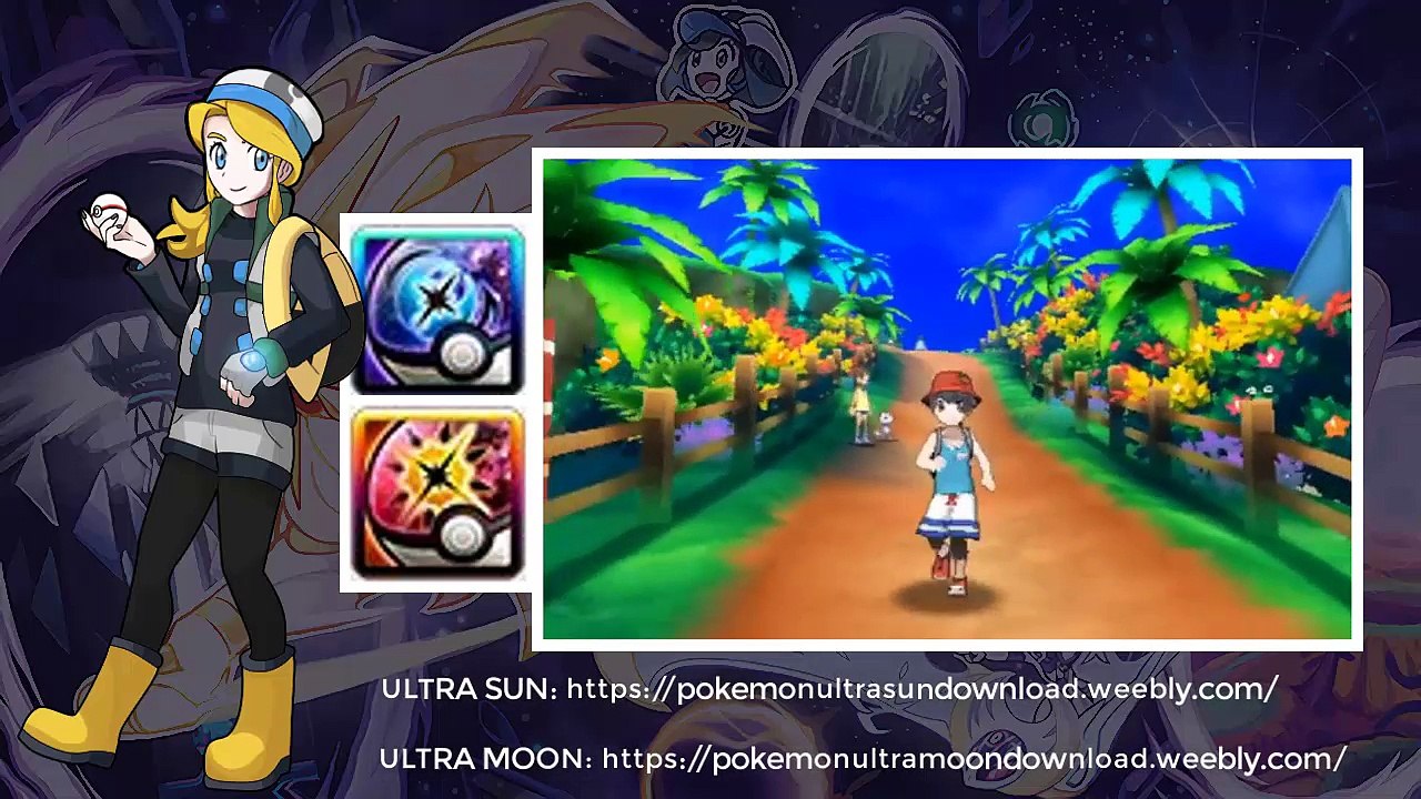 Pokemon Ultra Sun and Ultra Moon 3ds free download