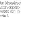 vhbw LiIon Akku 8800mAh 111V für Notebook Laptop Acer Aspire One D150 D250 531 D 150