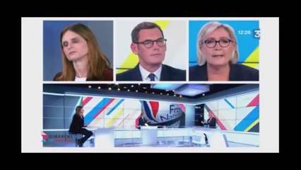 Marine Le Pen accuse Le Monde de cacher que Bergé a autorisé des actes pédophiles