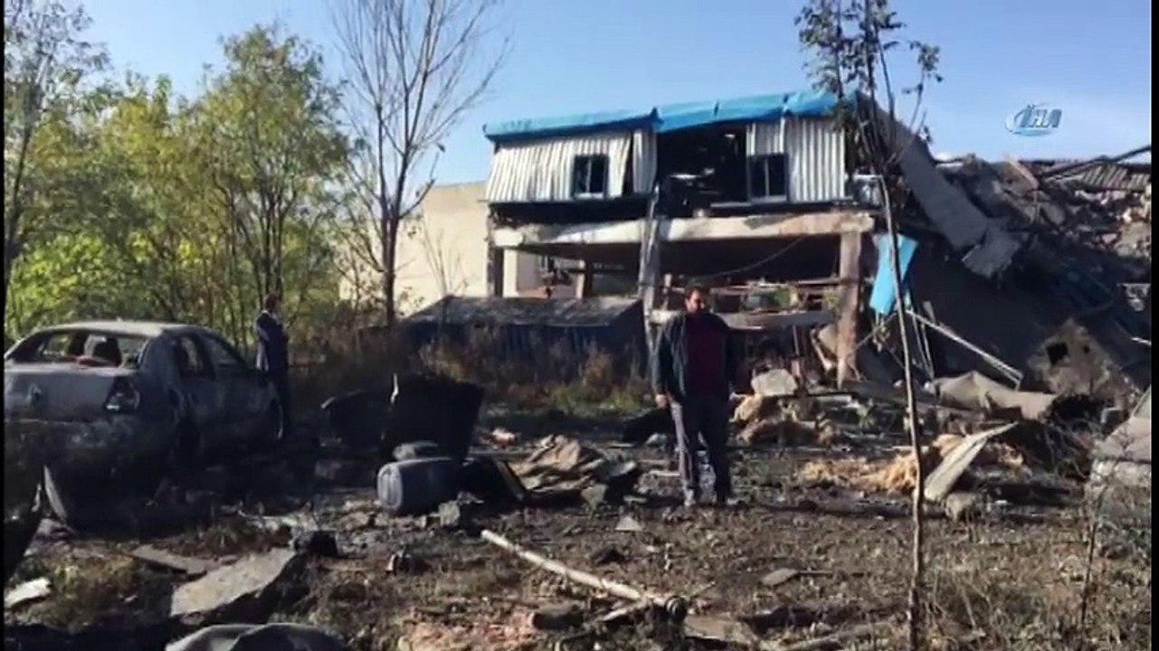 Tekstil Fabrikasında Patlama