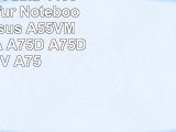 vhbw LiIon Akku 4400mAh 111V für Notebook Laptop Asus A55VM A55VS A75A A75D A75DE A75V