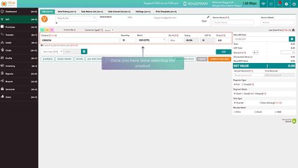 hCue Pharmacy Software - How to add remainders for items during sales