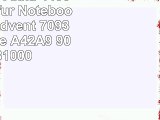 vhbw LiIon Akku 4400mAh 111V für Notebook Laptop Advent 7093 QT5500 wie A42A9