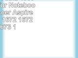 vhbw LiIon Akku 4800mAh 148V für Notebook Laptop Acer Aspire 1670 1671 1672 1672LMi