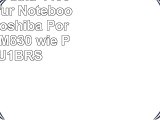 vhbw LiIon Akku 4400mAh 108V für Notebook Laptop Toshiba Portege M825 M830 wie