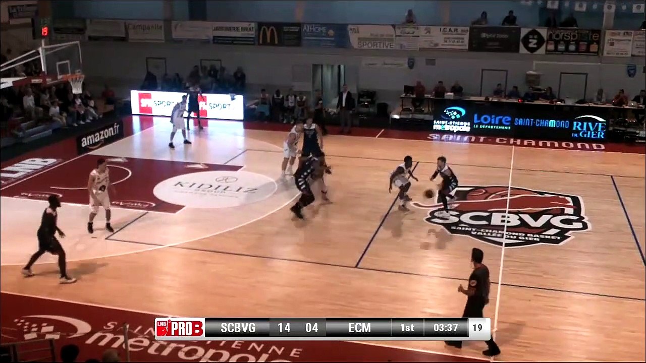 ProB 2017 - J1  Saint-Chamond vs Charleville-Mézières - By LNB TV