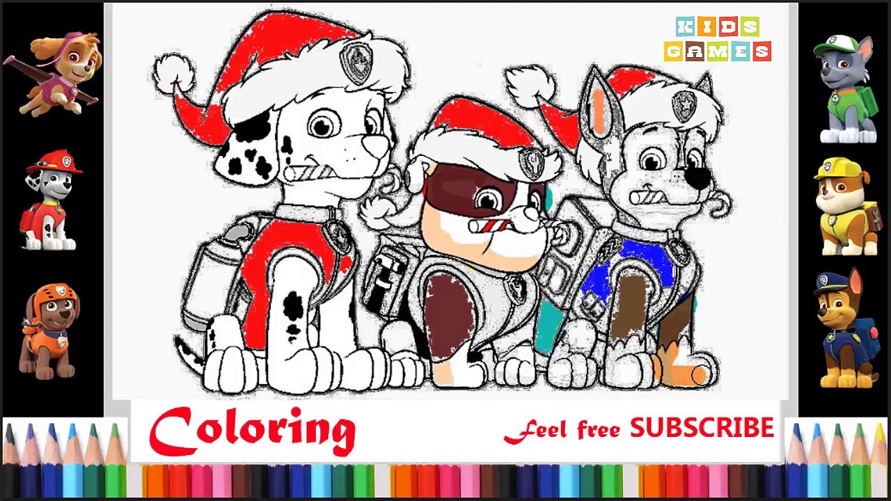 Paw Patrol Coloring ♫Nursery Rhymes ♫Old MacDonald ♫ Kids Games