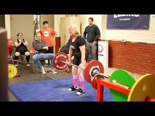 Inspirational 76-Year-Old Woman Dead-Lifts 200 Pounds