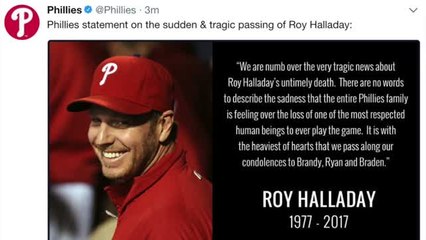 Roy Halladay Confirmed Dead In Plane Crash