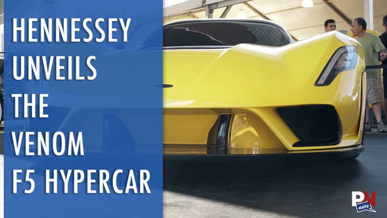 Hennessey Unveils The Venom F5