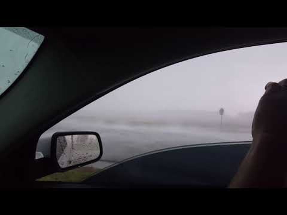 'Ride it Out' Storm Chasers Have Close Call With Tornado
