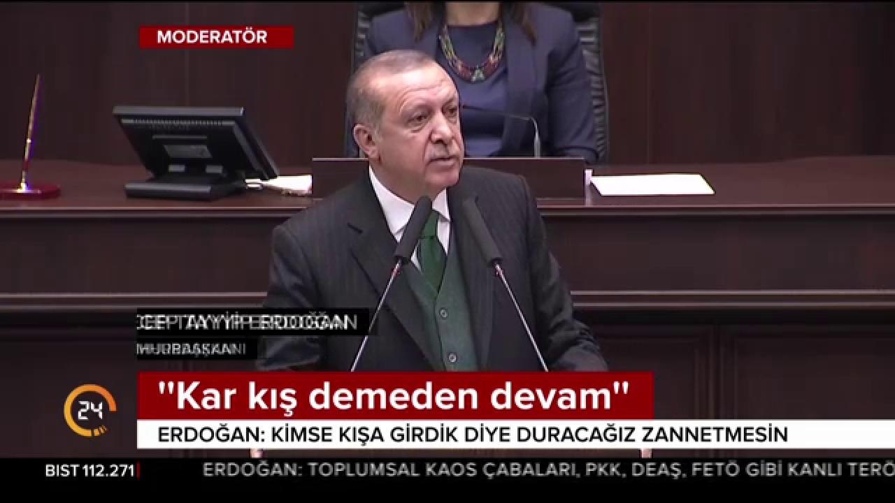 "Kar kış demeden devam"