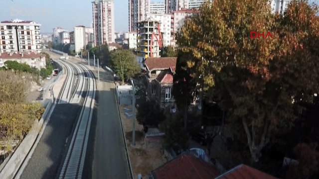 Banliyö hatlarına ilk raylar döşenmeye başladı