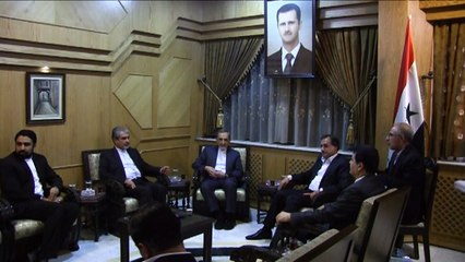 مستشار المرشد الإيراني يزور مدينة حلب السورية