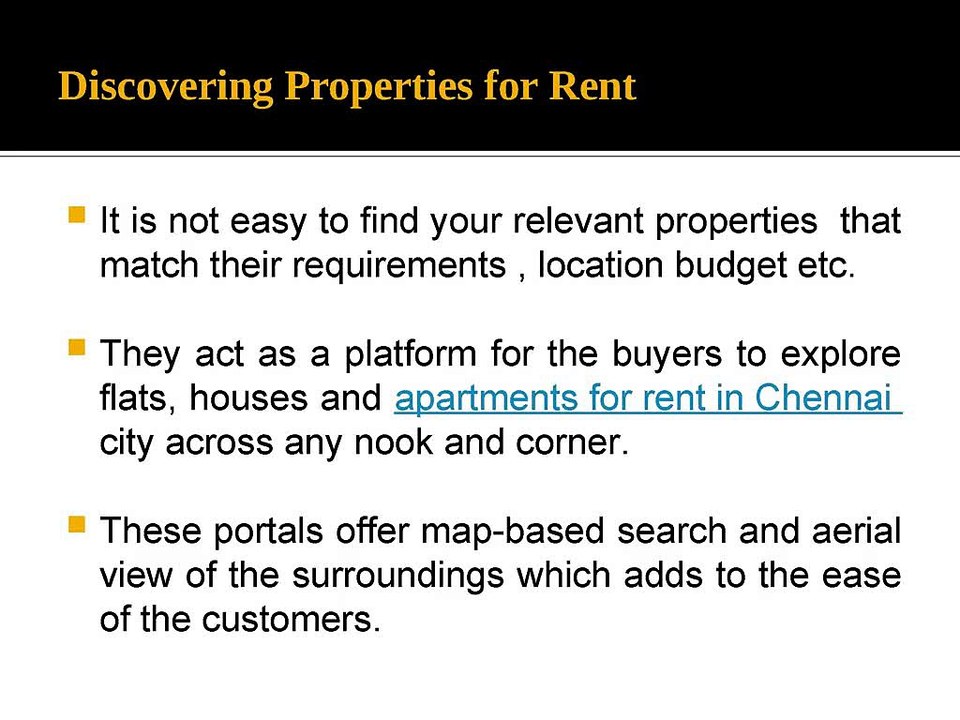 Finding Apartments for Rent in Chennai-How Online Portal Help?