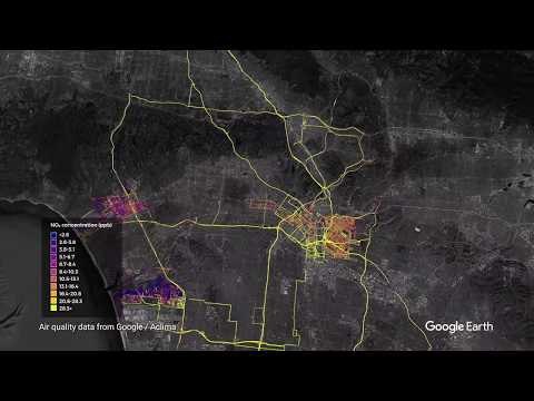 Google Partners With Environmental Tech Firm to Map Areas of Air Pollution Throughout California