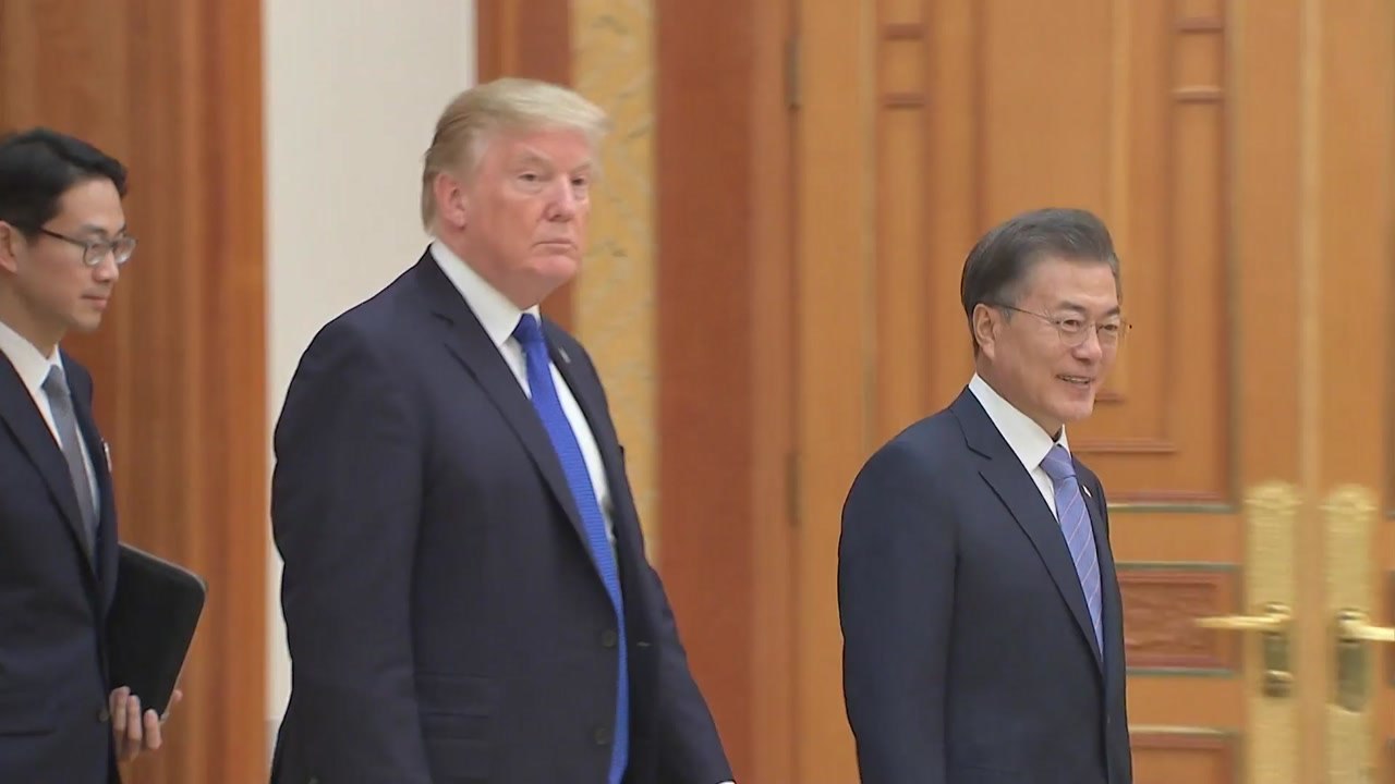 한미 정상, DMZ 동행 방문 날씨 탓 취소 / YTN