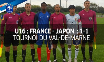 U16, Tournoi du Val-de-Marne : France-Japon (1-1), le résumé