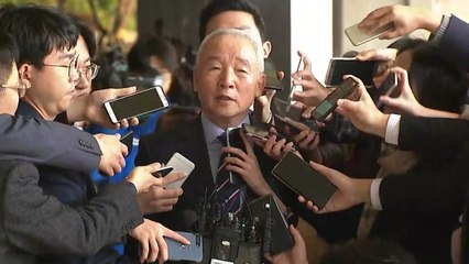 [현장영상] 청와대 뇌물 의혹 남재준 前 국정원장 출석 / YTN