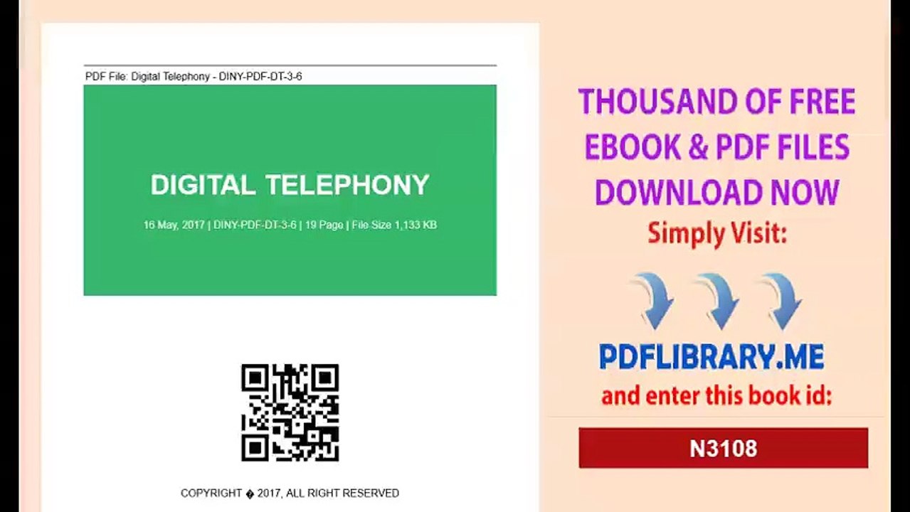 [PDF] Digital Telephony [D0WNL04D]
