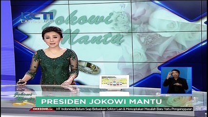 Presiden Jokowi Menikahkan Putrinya Sendiri dengan Bobby