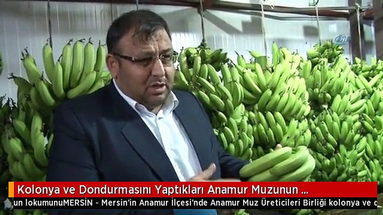 Kolonya ve Dondurmasını Yaptıkları Anamur Muzunun Lokumunu da Ürettiler