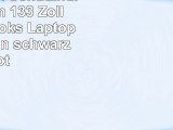 HP Neopren Schutzhülle 3378 cm  133 Zoll für Notebooks Laptops Tablets in schwarzrot