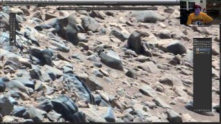 Destroyed Objects Laying On The Side Of Martian Hill On SOL 725