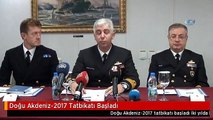 Doğu Akdeniz-2017 Tatbikatı Başladı