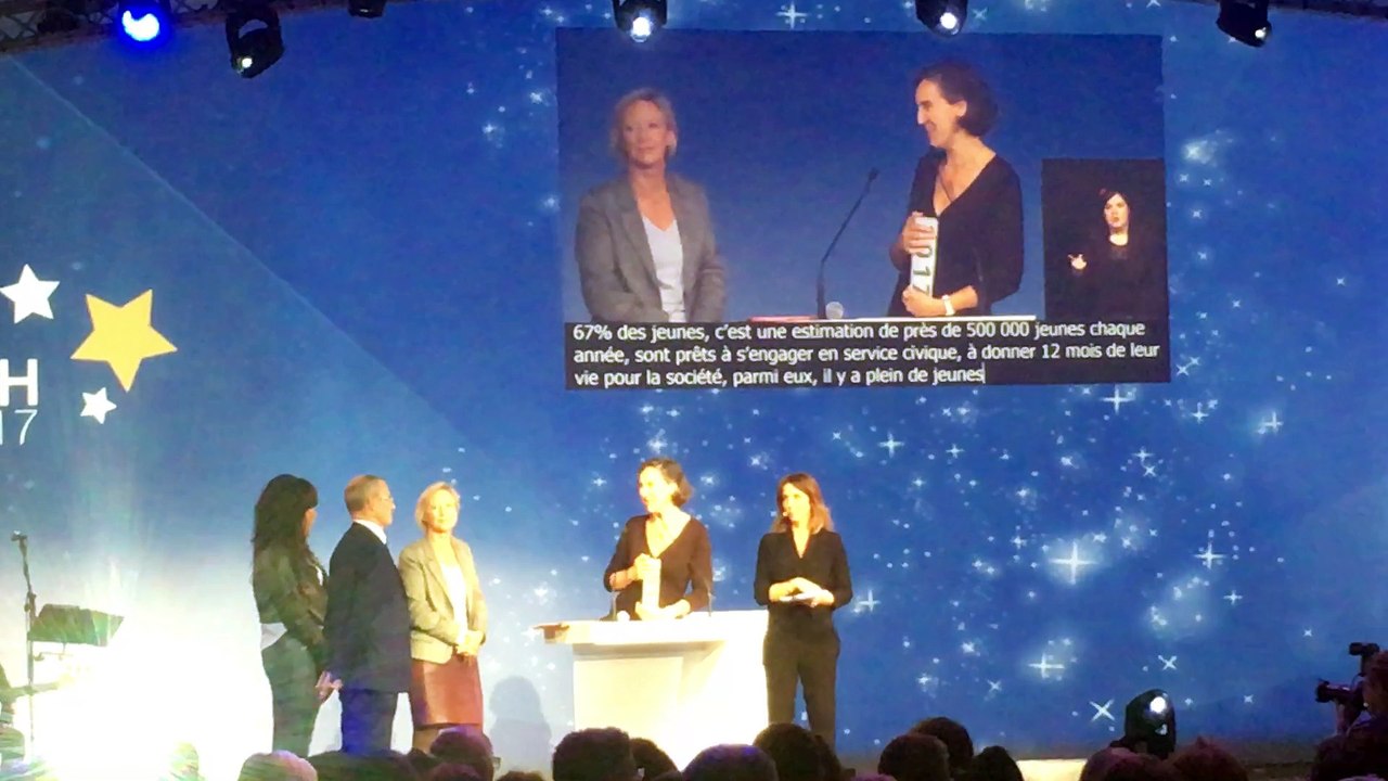 Remise des trophées APAJH - 8 nov. 2017