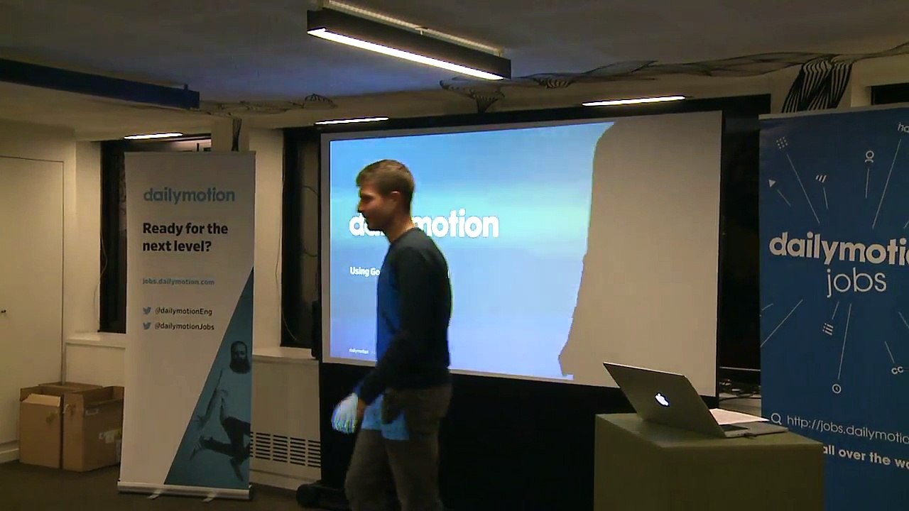 Using Go to build a REST API: yes, it’s a good match! - Vincent BEHAR & Mina GENDI - Paris API meetup #30 @Dailymotion HQ