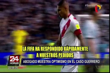 Abogado de Paolo Guerrero se muestra optimista y descarta uso de cocaína