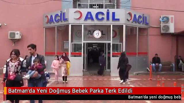 Batman'da Yeni Doğmuş Bebek Parka Terk Edildi