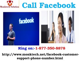 Be ready to appreciate us, Call Facebook 1-877-350-8878 executives for all queries