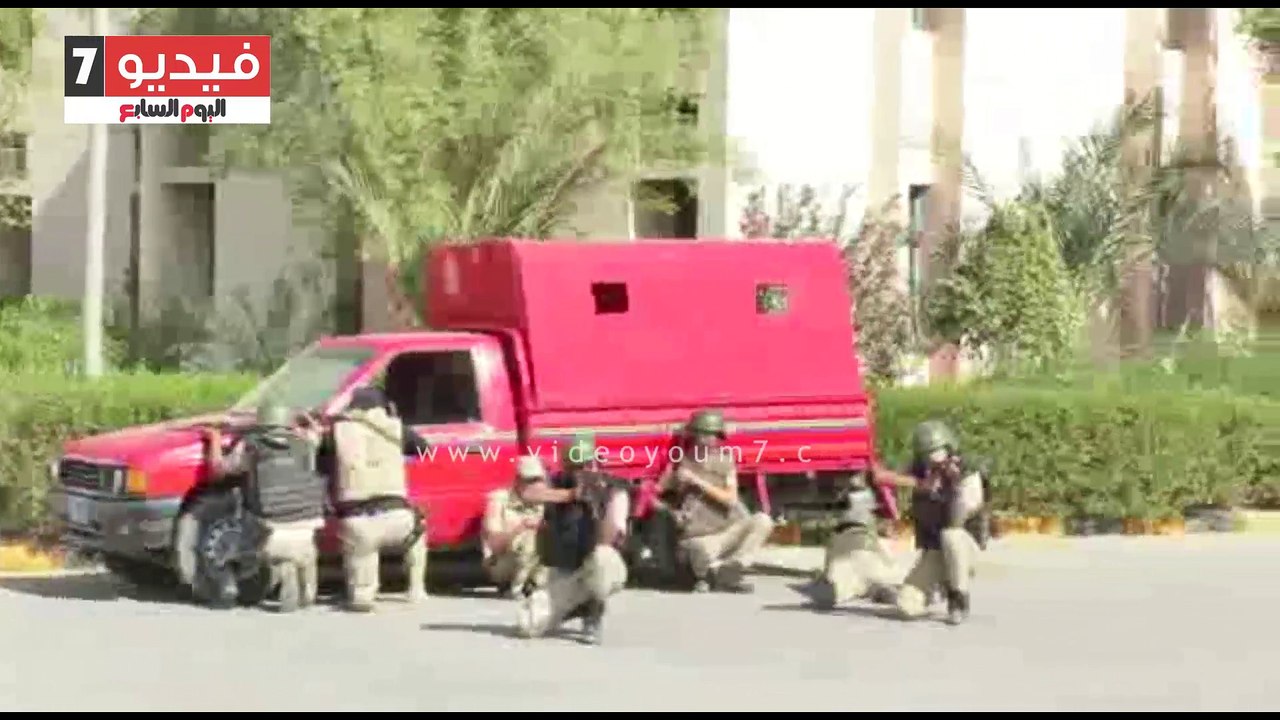تنفيذ سيناريو محاكاة لإحباط هجوم إرهابى على منشأة حيوية بأسيوط