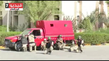 تنفيذ سيناريو محاكاة لإحباط هجوم إرهابى على منشأة حيوية بأسيوط