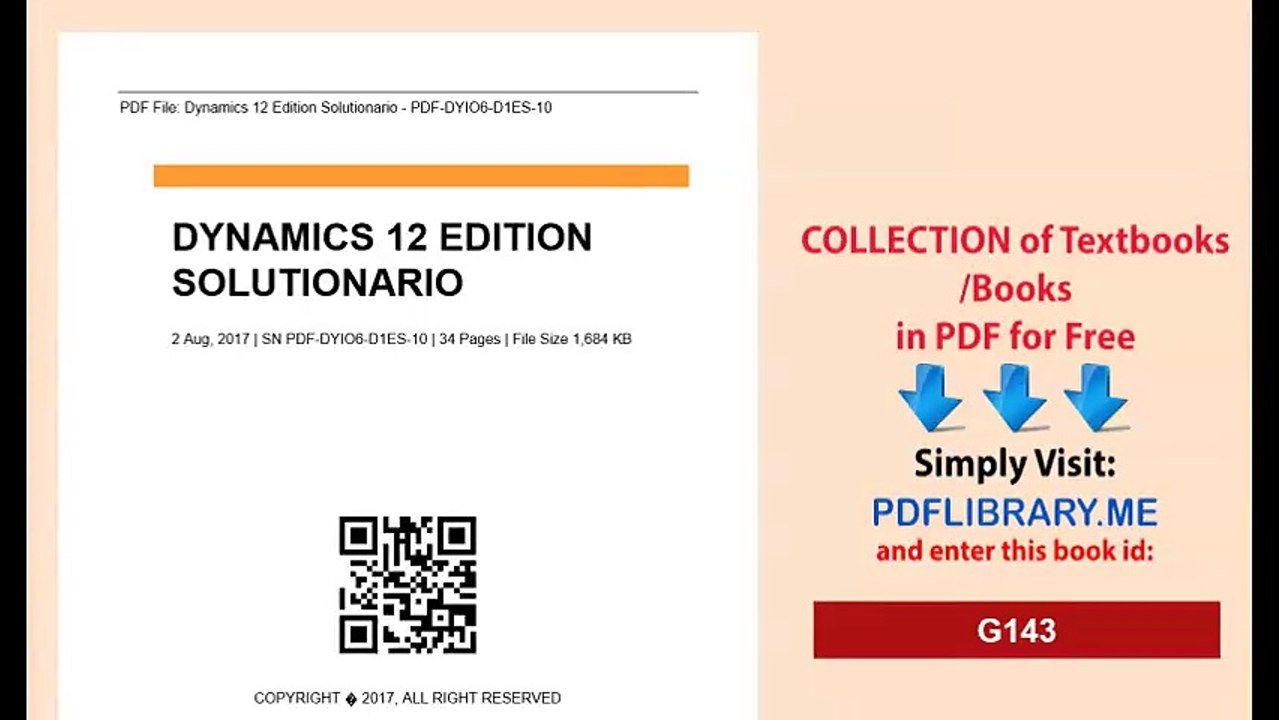 [PDF] Dynamics 7th Edition Meriam Kraige Instructor [D0WNL04D]