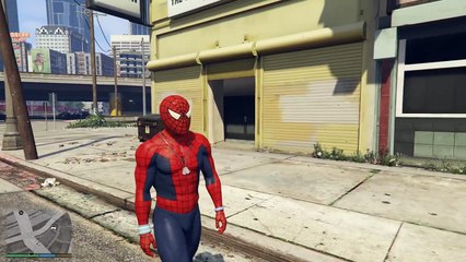 ULTIMATE SPIDERMAN MOD GTA 5- GTA 5 Spiderman Mod Gameplay
