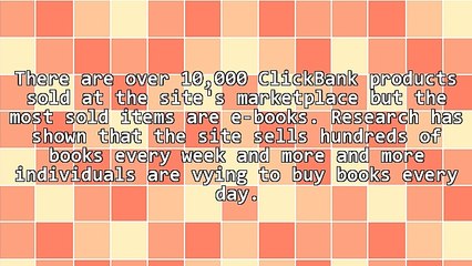 E-Books: Write a Best Seller for ClickBank