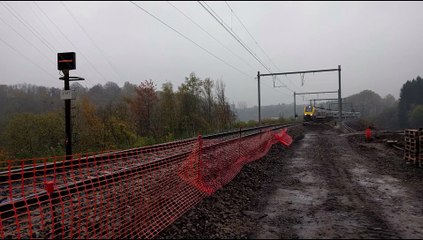 Fin du chantier de la tranchée couverte de Beauvallon