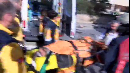 Kadıköy'de Beton Mikseri Patladı