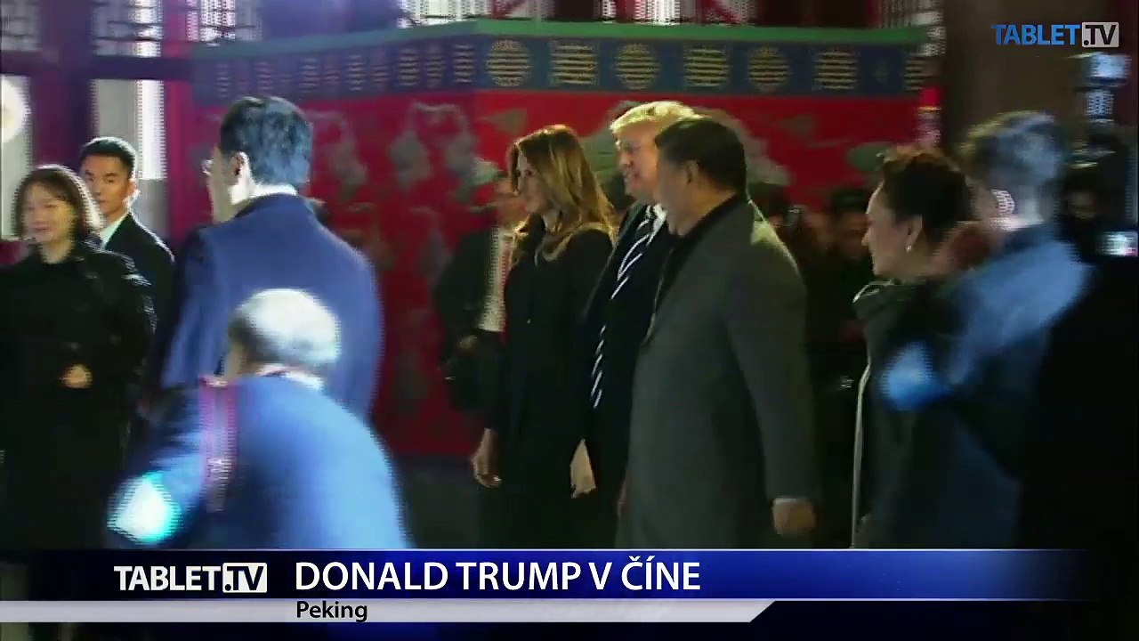 Trump začal návštevu Číny prehliadkou Zakázaného mesta