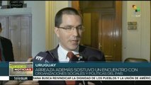 Venezuela y Uruguay fortalecen relaciones bilaterales