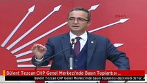 Bülent Tezcan CHP Genel Merkezi'nde Basın Toplantısı Düzenledi 3