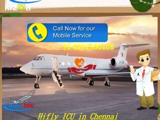 The Best Hifly ICU Air Ambulance from Chennai to Delhi for Shift Your Loved Ones