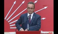 CHP'li Bülent Tezcan'dan seçim barajı açıklaması