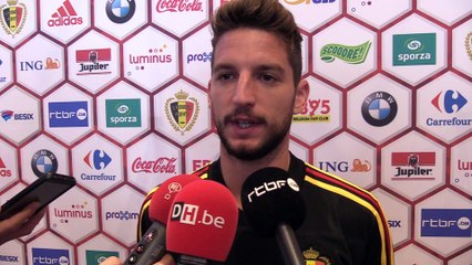 Mertens: "Si on gagne le premier match avec le nouveau maillot, il nous portera bonheur"